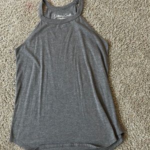 Glittering south, high neck halter top, hardly worn size small